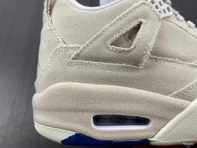 Reps TB Jordan 4 DQ4909-100 Canvas (W) Blank Retro 0526